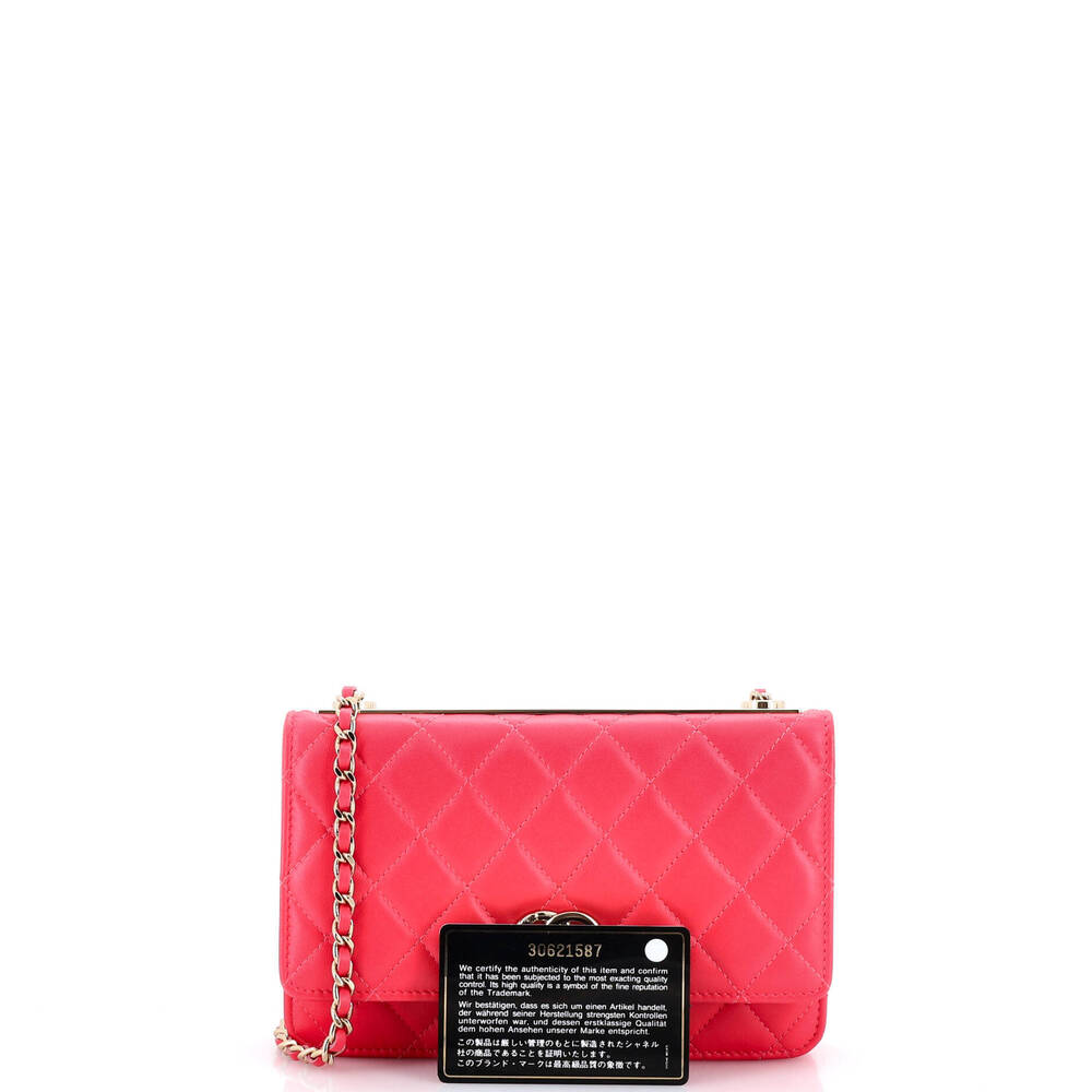 Chanel Trendy CC Wallet on Chain Quilted Lambskin - Picture 2 of 8